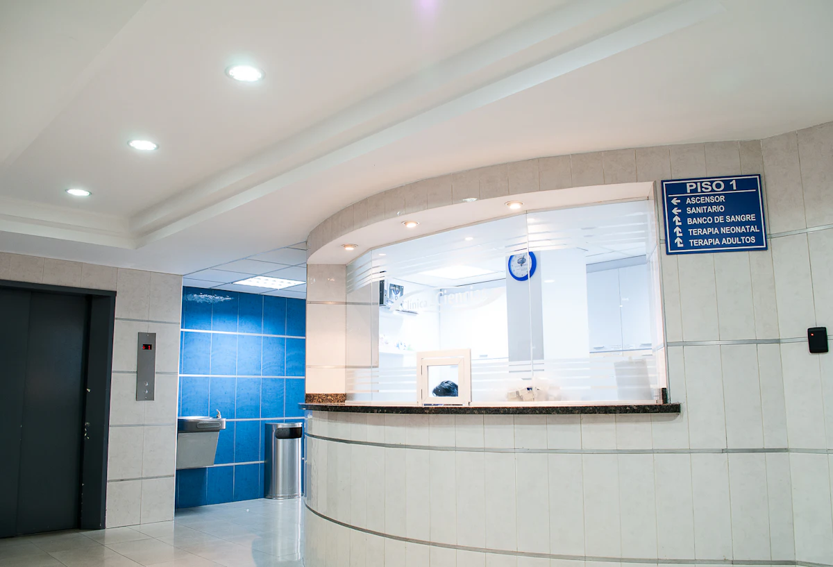 Kilnside Medical Clinic reception in Hanley